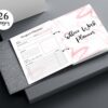 mockup 2 Work Planner Printable | Office Task Tracker | Meetings List | Work Schedule-028