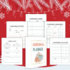 mockup 2 Holiday Planner, Christmas Binder, Christmas Planner Printable, Gift Planner, Xmas Planner-DP041