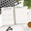 mockup 3 Office Work Planner | Office Task Tracker | Meetings List | Work Schedule| Project Checklist| Daily Planner-026