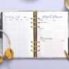 mockup 3 Work From Home Planner Printable,Work Day Organizer, Personal Daily Planner-027