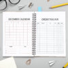 mockup 3 Holiday Planner, Christmas Binder, Christmas Planner Printable, Gift Planner, Xmas Planner-DP041