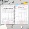 mockup 4 Christmas Organizer, Holiday Planner, Christmas Binder, Christmas Planner Printable-DP040