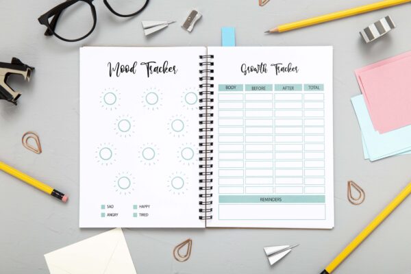 Daily Food Journal | Food Diary | Meal Plan   Meal Planner, Weekly Meal Menu Planner,Daily Food Journal-DP037