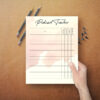 mockup 5 Podcast Planner Printable, Editable Podcast Episode Launch Plan-DP031