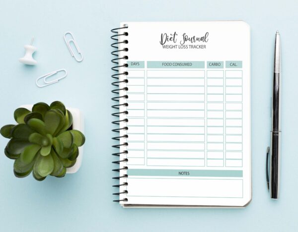 Daily Food Journal | Food Diary | Meal Plan   Meal Planner, Weekly Meal Menu Planner,Daily Food Journal-DP037
