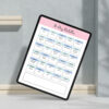 mockup 5 Editable Cleaning Schedule, Cleaning Checklist, Monthly Cleaning, Weekly Cleaning,House Chore List-DP045