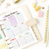 mockup 6 Cleaning Planner Editable, Cleaning Planner Printable, Cleaning Checklist,Monthly Cleaning-DP047