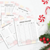 mockup-7 Christmas Organizer, Holiday Planner, Christmas Binder, Christmas Planner Printable-DP040