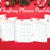 mockup-7 Christmas Planner Printable, Holiday Planner,Christmas Organizer,Christmas Binder,Gift Budget Planner-DP038