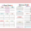 mockup 7 Cleaning Planner Editable, Cleaning Planner Printable, Cleaning Checklist,Monthly Cleaning-DP047