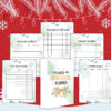 mockup 8 Christmas Organizer, Holiday Planner, Christmas Binder, Christmas Planner Printable, Gift Planner, Xmas Planner-DP039
