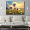 9 Australian Native Floral Art Print: Abstract Blue and Green Botanical Wall Decor-0149