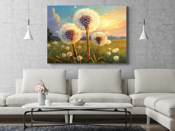 9 Australian Native Floral Art Print: Abstract Blue and Green Botanical Wall Decor-0149