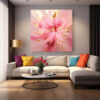 mockup 01 (5) Floral Abstract Gold and Pink Botanical Wall Decor-0131