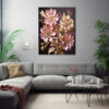 Luxury Abstract Botanical Canvas Wall Art-0137