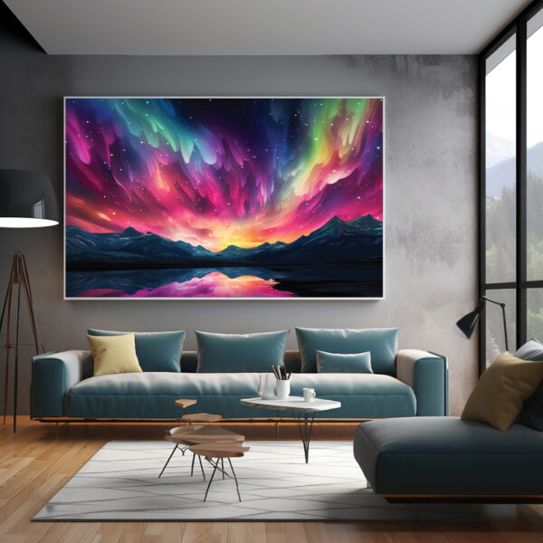 mockup 1 (5) Colorful Nautical And Modern Home Decor Large Canvas Wall Art-0123