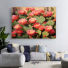 mockup 1 (7) Modern Feminine Flower Decor, Bright Abstract Wall Art-0128